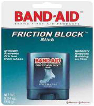 Johnson Johnson Band Aid Friction Block Stick Ounc