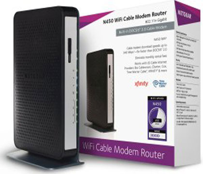 NETGEAR N450 WIFI Modern Router